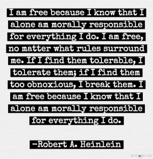 Quote by Robert A. Heinlein