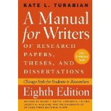turabian 8th ed is the chicago manual of style for students and