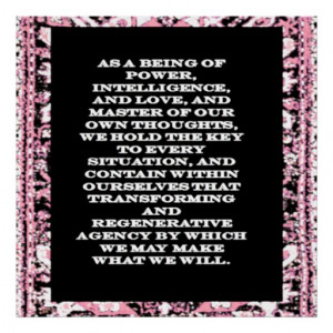 Law of Attraction Quote Posters