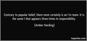 Contrary to popular belief, there most certainly is an I in team. It ...