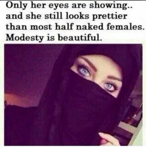 Modesty is beautiful