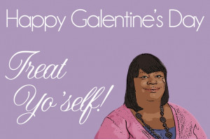 the secret life of us.: galentine's day Donna says treat yo' self!