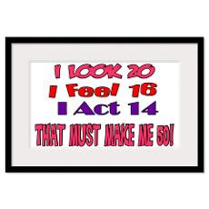 home images 50th birthday sayings framed prints 50th birthday sayings ...