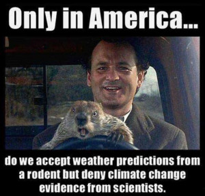 Groundhog Day and Climate Change -