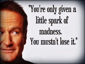 Inspirational Celebrity Quotes, celebrity sayings, Robin Williams ...