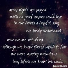 Lyric Art of When You Believe by Mariah Carey prince of egypt quotes ...