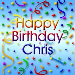 Happy Birthday Chris!!