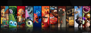 Pixar Movies Facebook Cover