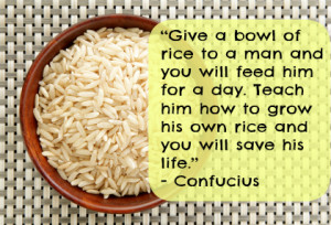 The power of education from the one and only Confucius. So very true.