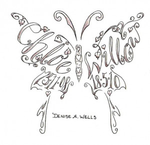Denise A. Wells has a variety of motherhood-related tattoo designs on ...
