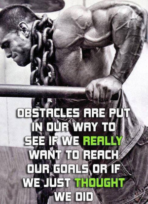 Obstacles” arise on a day to day basis – allowing yourself to ...
