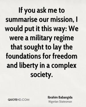 If you ask me to summarise our mission, I would put it this way: We ...