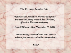 funny farewell party invitation wording