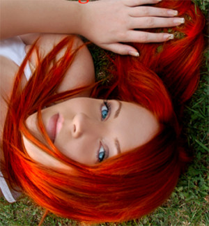 This is the hair color of choice; just channel Ariel from the Little ...