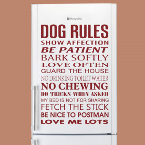 Extra Large House Rules Wall Art Quote Sticker Cmxcm