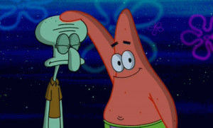 gif spongebob squarepants patrick star squidward