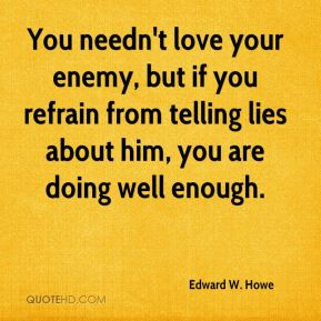 Love Your Enemies Quotes