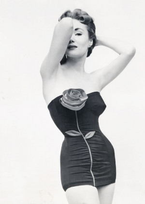 Swimsuits, Bathing Suits, 1950S, Flower Fashion, Styles, Bath Suits ...