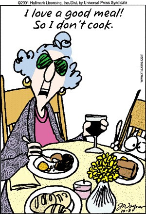 Maxine Cartoon on Cooking