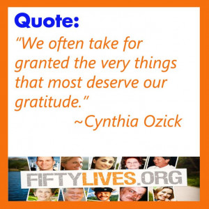 Quote from Cynthia Ozick