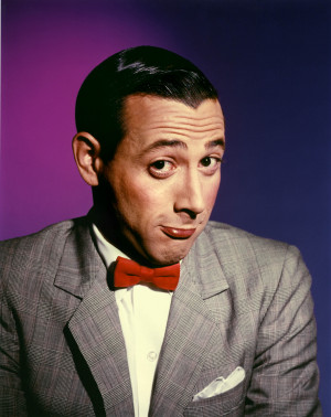 Pee-Wee Herman as White Rabbit in Once Spinoff