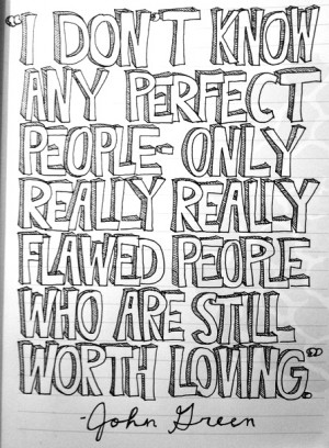 Love Doodles With Quotes Tumblr Quote doodle john green