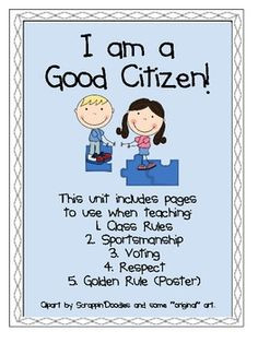 ... citizenship. I have made my own booklet and a few activities to go