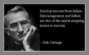 Quote about success by Dale Carnegie...
