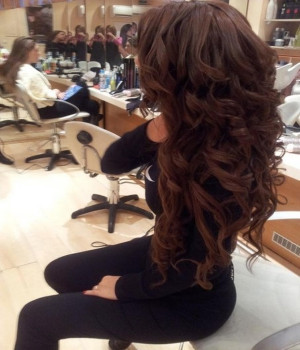 2015 Long Curly Hairstyles