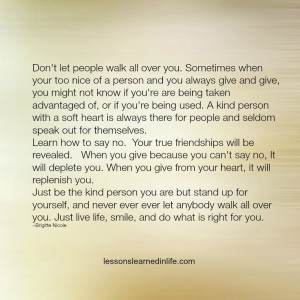 might not know if you re are being taken advantaged of or if you re ...