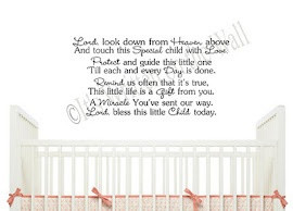 Lord look down from Heaven above