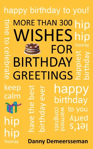 eBook with 300 birthday greetings