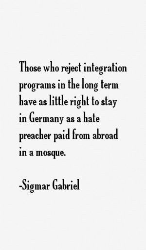 Sigmar Gabriel Quotes & Sayings