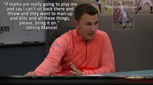 Manziel is confident he can adapt his game to the NFL.