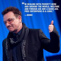 Re-pin if you agree! #Bono #U2 #CSR More