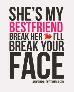 cute, girls friends, love, pretty, quote, quotes, shes my bestfriend
