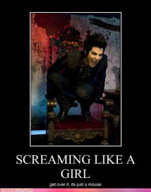 SCREAMING LIKE A GIRL