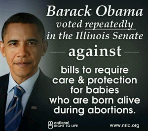 Babies born alive but left to DIE by Obama!