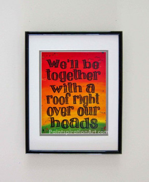 Song Lyrics Print Bob Marley Art - Love Quotes Wall Art - Rasta Colors ...