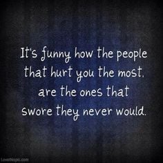 the people who hurt you most quotes depressive quote hurt heart broken ...