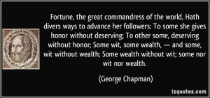 More George Chapman Quotes