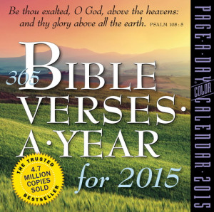 365 Bible Verses-A-Year Calendar 2015 at MegaCalendars.com