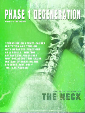 Phase 1 of Degeneration Poster Lexington Family Chiropractic 131 ...