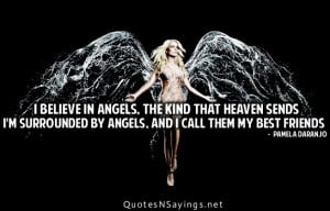 My Angel in Heaven Quote