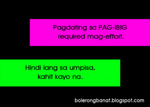 Pagdating sa pag-ibig required ang mag-effort.