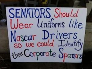 funny political signs