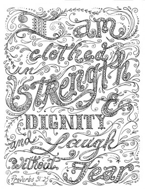 Instant Download Coloring page Scripture Art to color and frame YoU be ...