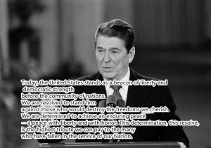 Ronald Reagan Quotes About Memorial Day