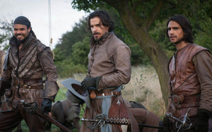 Porthos, Aramis and D’Artagnan, The Musketeers BBC One