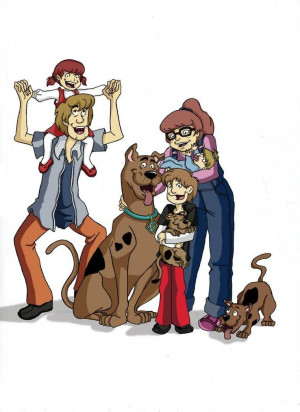 Scooby Doo Shaggy Velma Daphne And Freddy